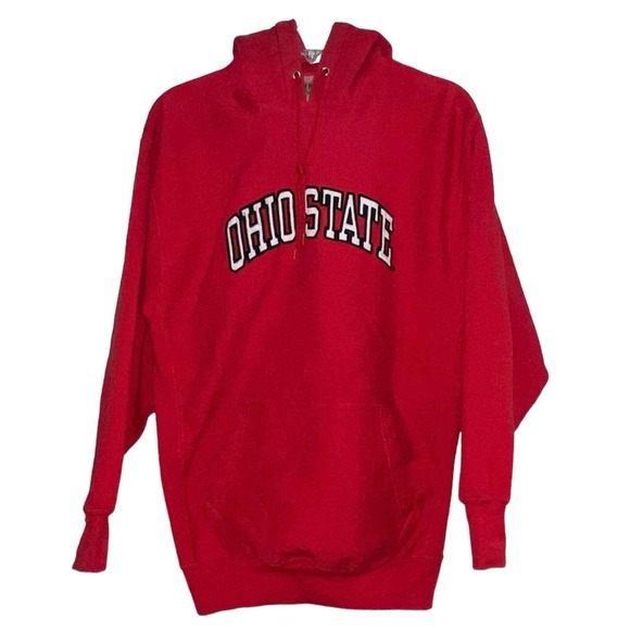 Steve & Barry's Other - Steve & Barrys Ohio State Hoodie Mens S/M Red Buckeyes Pullover Sweatshirt Arch